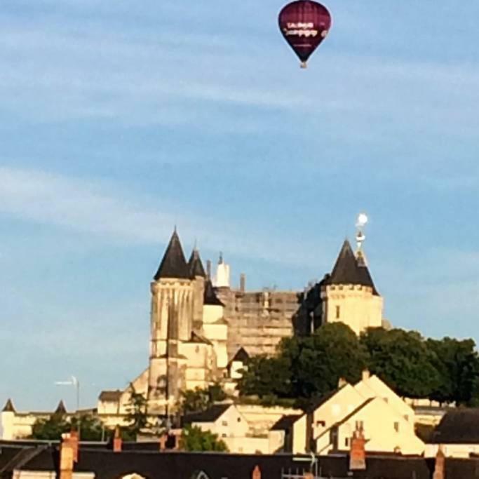 סומור Cosy Flat 2 Eme Etage Vue Chateau Loire A Velo מראה חיצוני תמונה